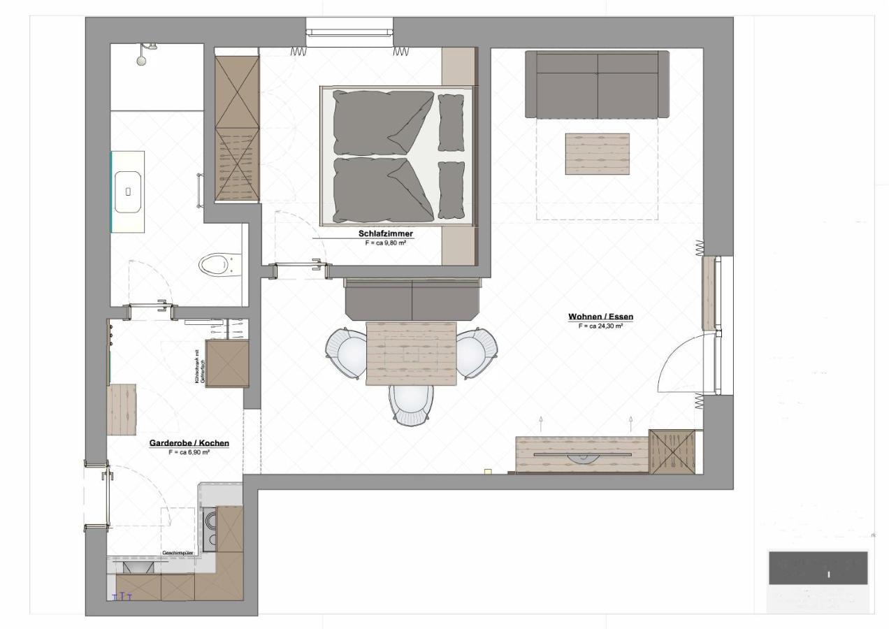 Mocking Ferienappartements 基茨比厄尔 外观 照片